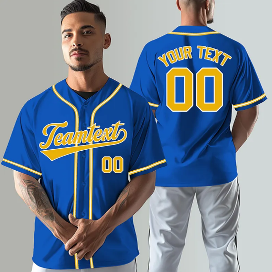 Personalised team jersey